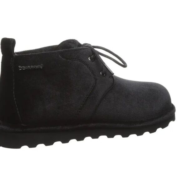 BearPaw Skye Black Velvet Bootie - Picture 5 of 13